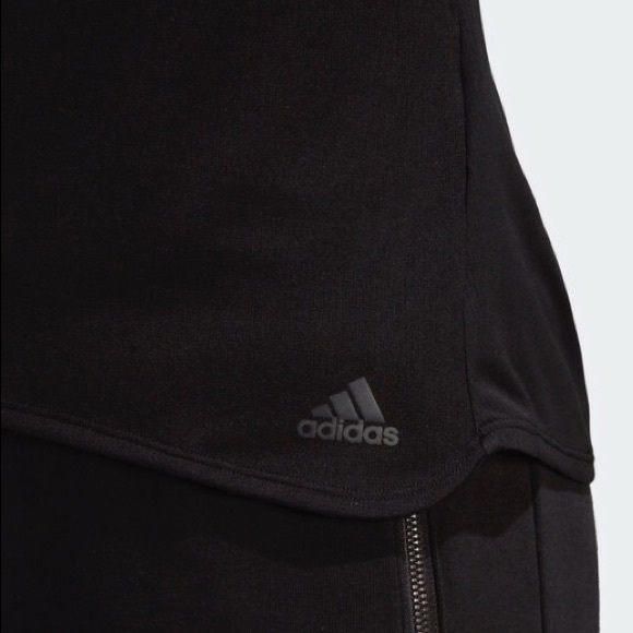Adidas Black Response Tee Shirt Coupe - Picture 5 of 7